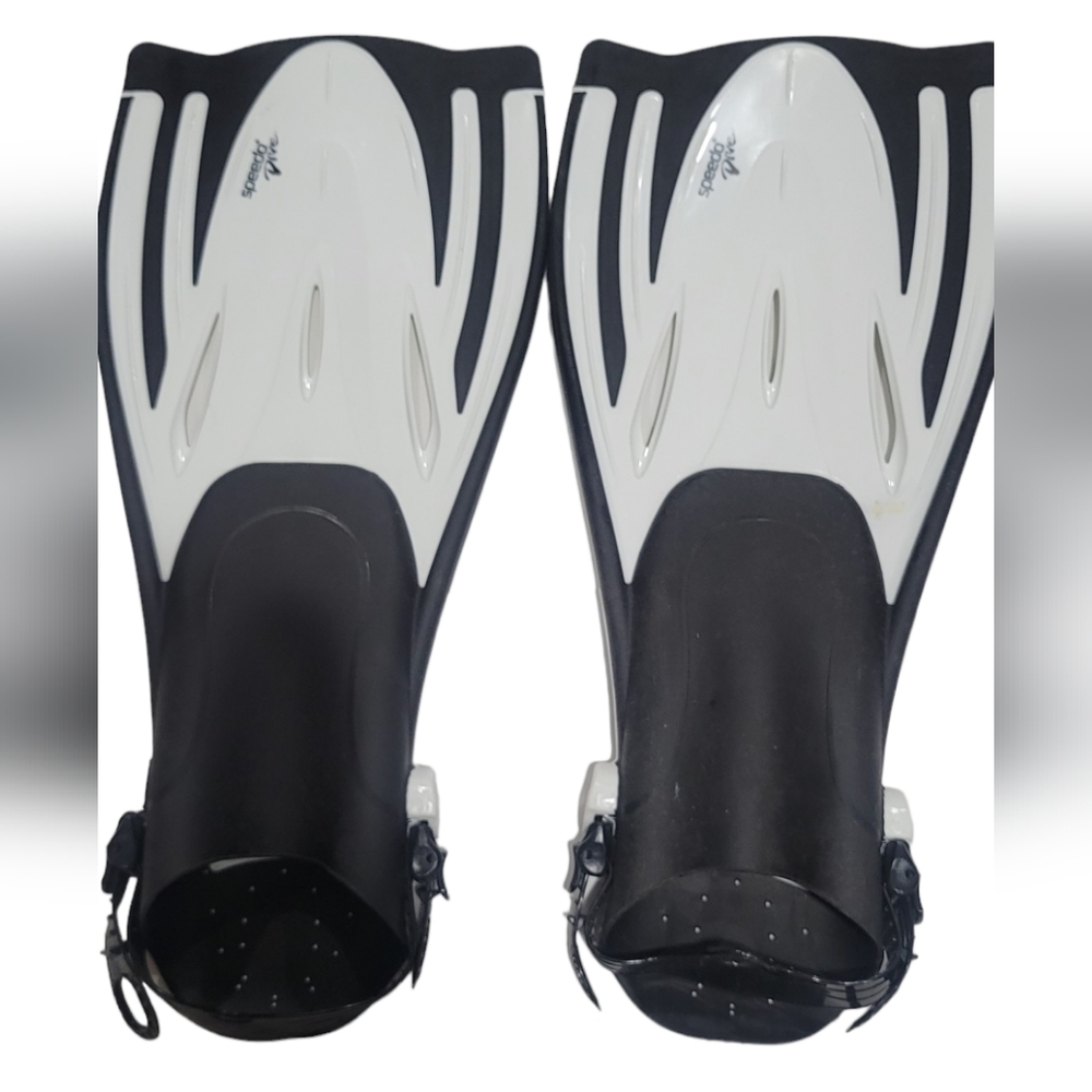 Speedo Dive White Swim Flippers